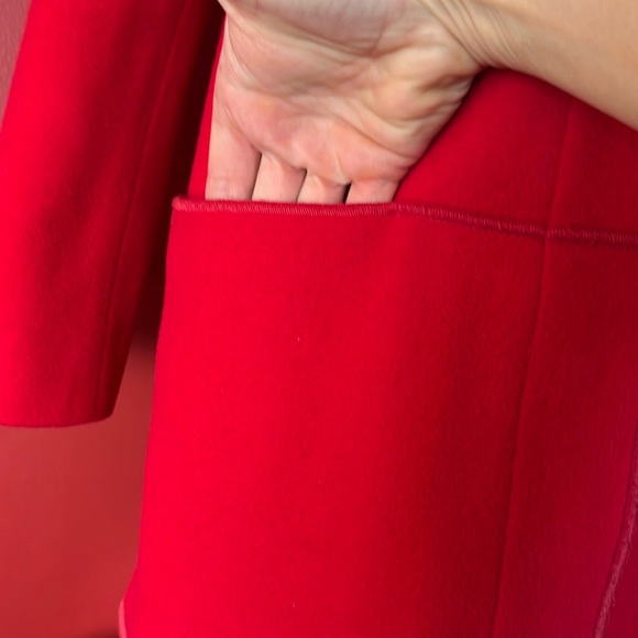 EUC Harve Benard wool red snap jacket - Picture 5 of 15